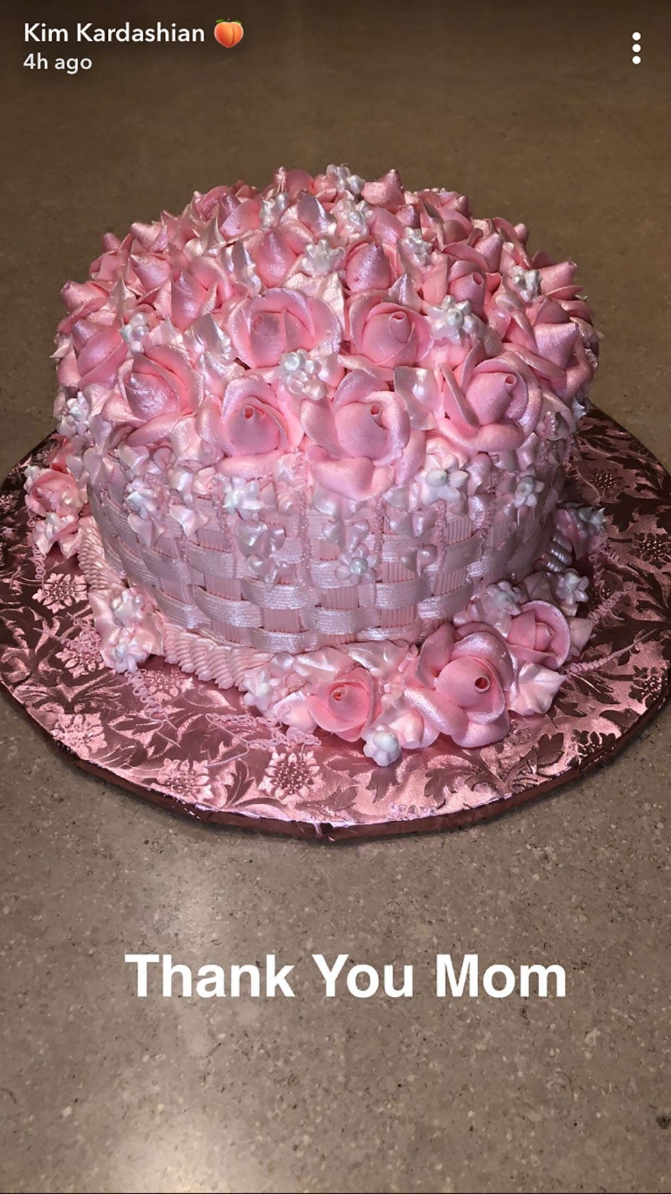 Kim Kardashian cake