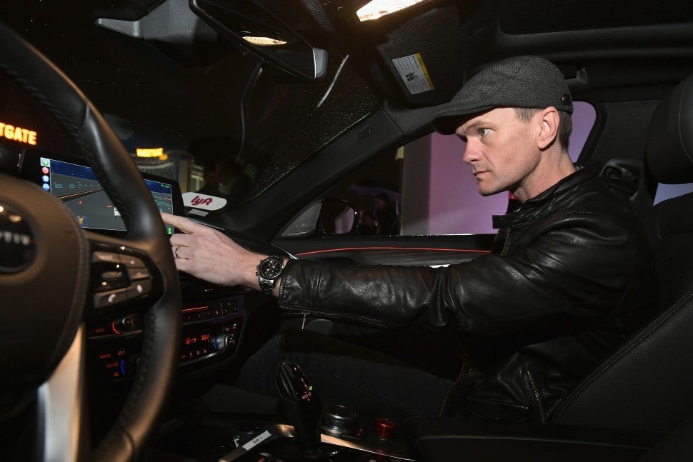 Neil Patrick Harris tries self-driving car in Vegas