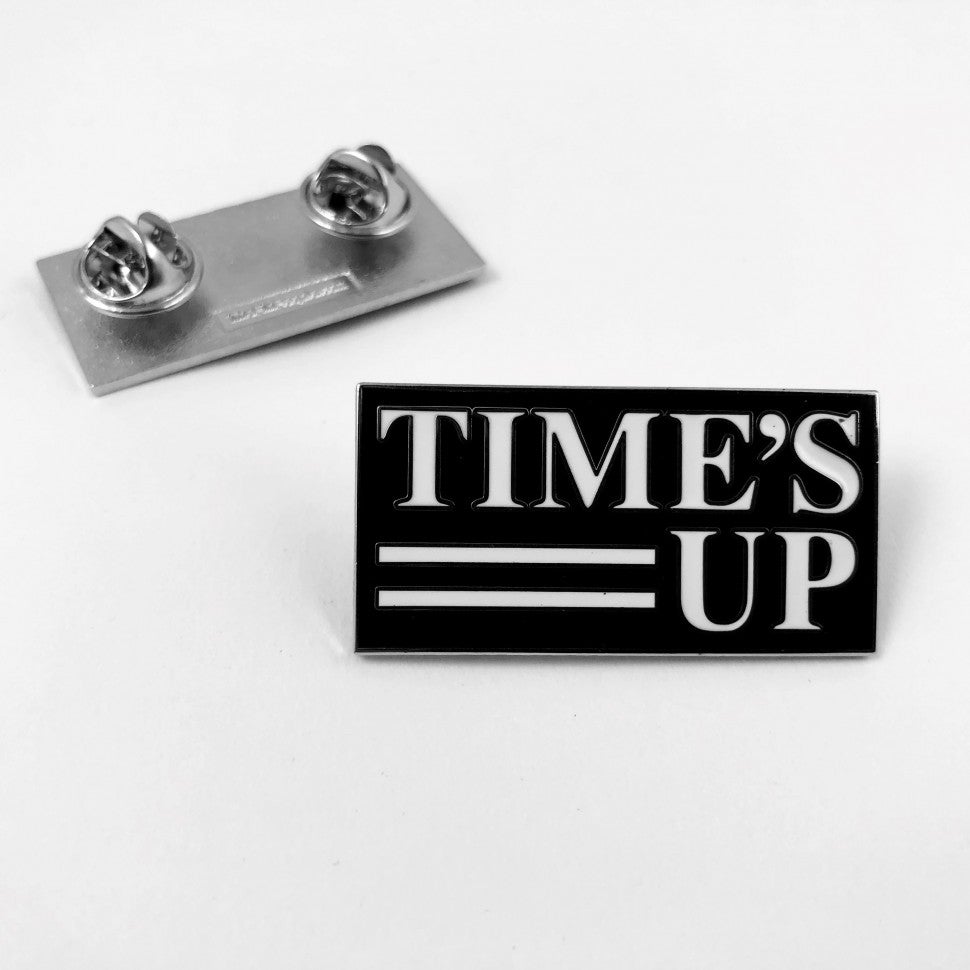 Time's Up pin