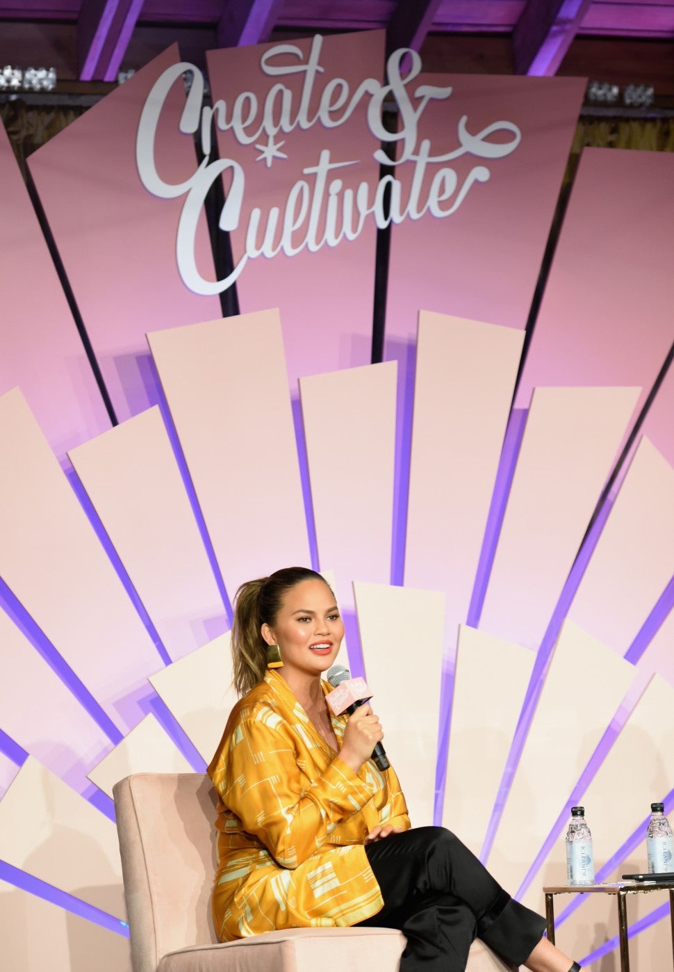 Chrissy Teigen at Create & Cultivate Los Angeles conference