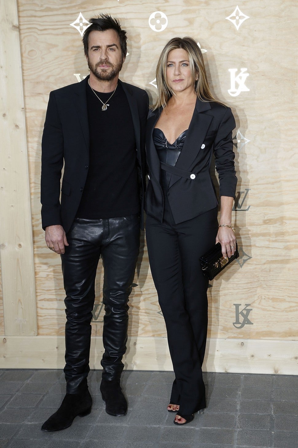 Jennifer Aniston and Justin Theroux Louis Vuitton