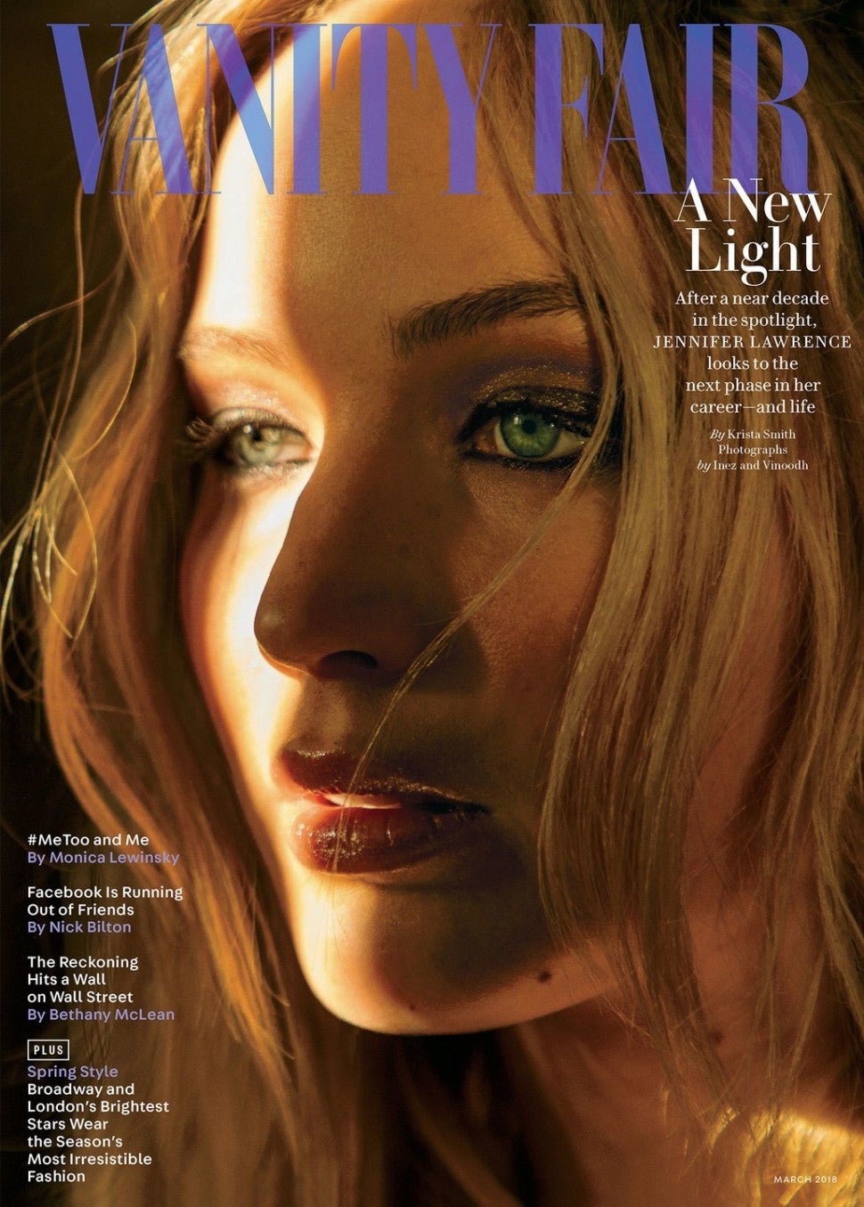 Jennifer Lawrence covers March issue of Vanity Fair