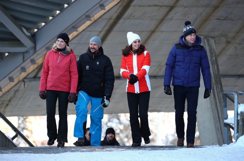 Kate Middleton Prince William in Norway