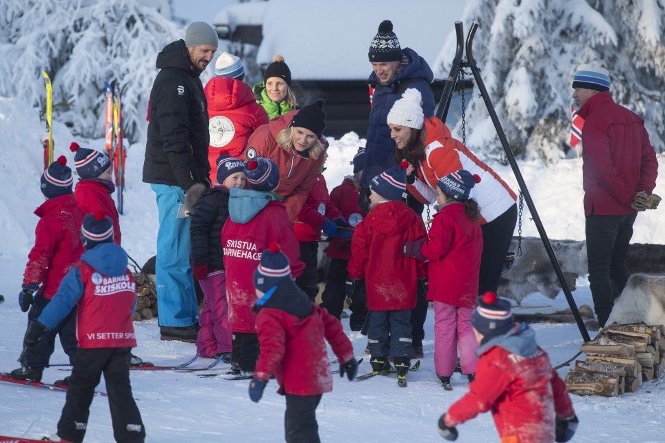 Kate Middleton and Prince William in  Norway