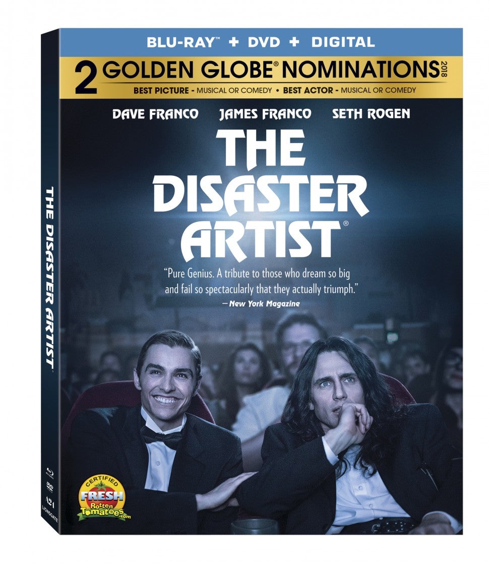 The Disaster Artist DVD Artwork