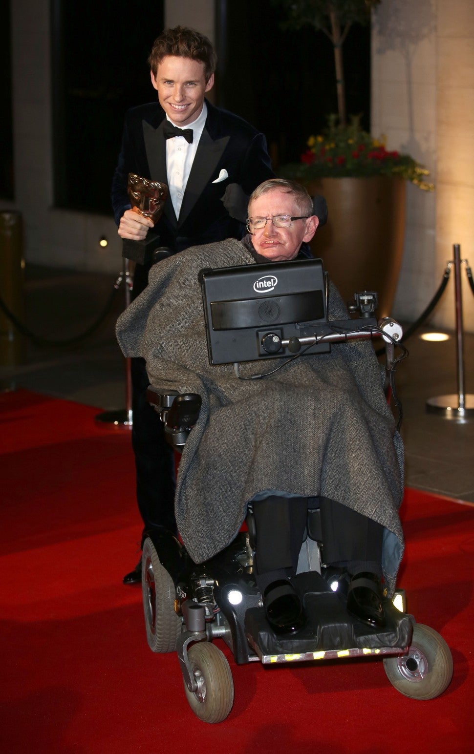 Eddie Redmayne Stephen Hawking EE British Academy Film Awards