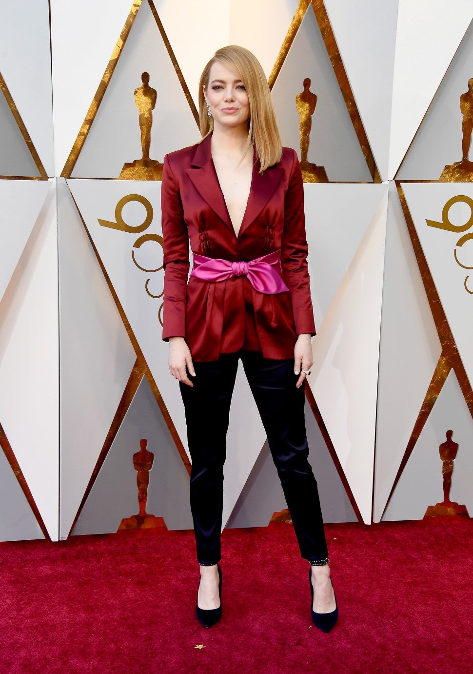 Emma Stone at 2018 Oscars