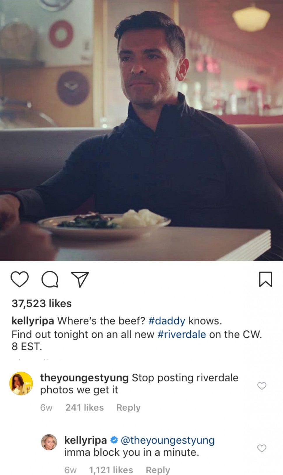 Kelly Ripa Instagram