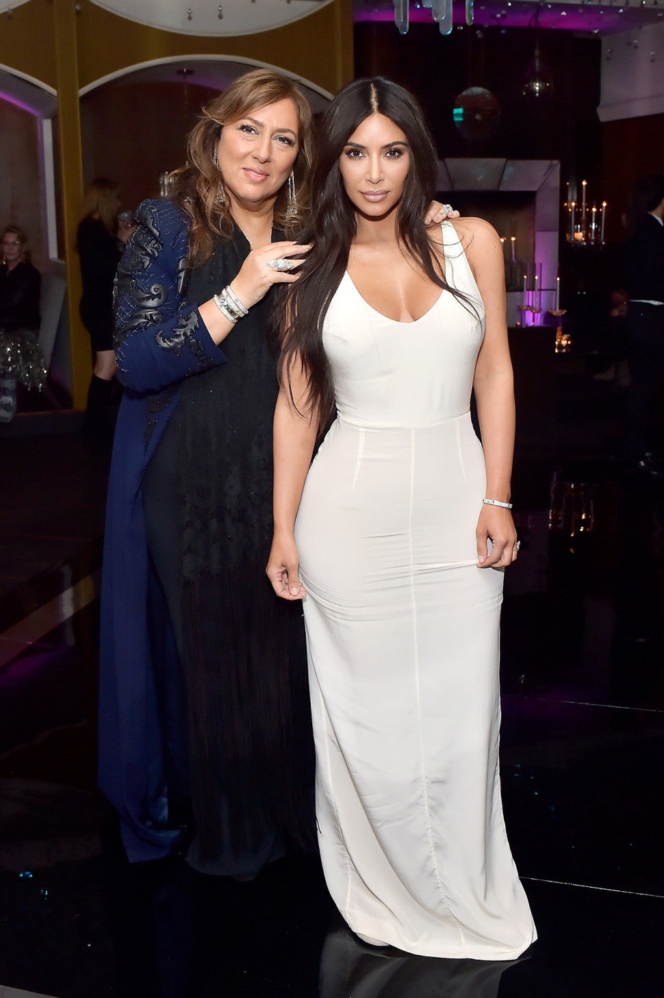 Lorraine Schwartz and Kim Kardashian