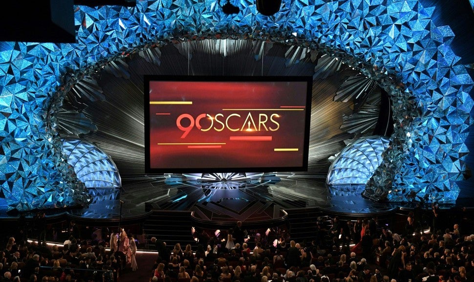 90th Annual Oscars Set