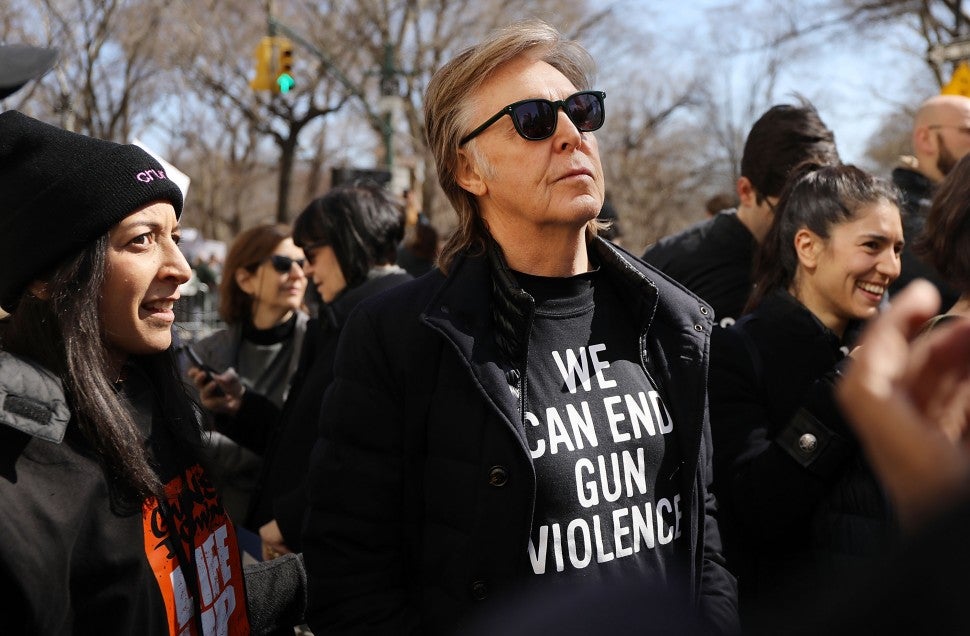 Paul Mccartney March for our lives