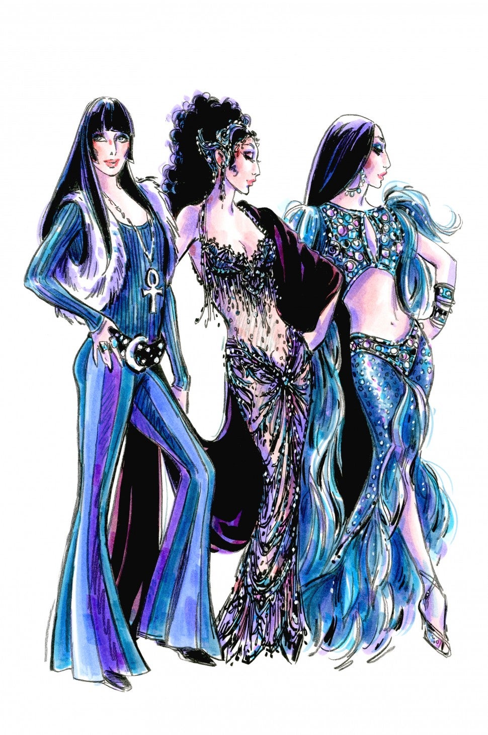 The Cher Show Announces Full Cast Stephanie J Block Leads As One Of The Chers Entertainment Tonight