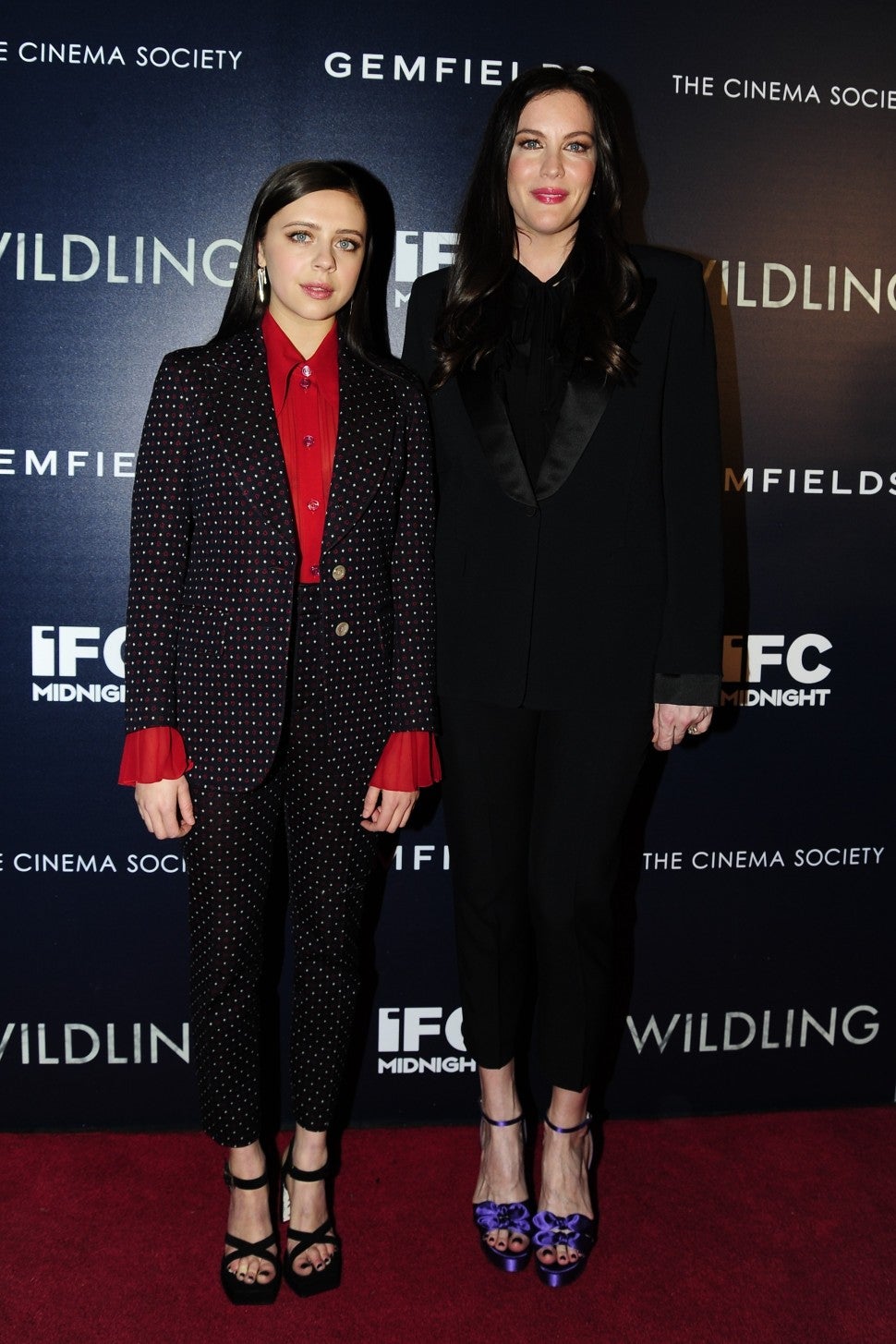 Liv Tyler and Bel Powley at Wilding premiere