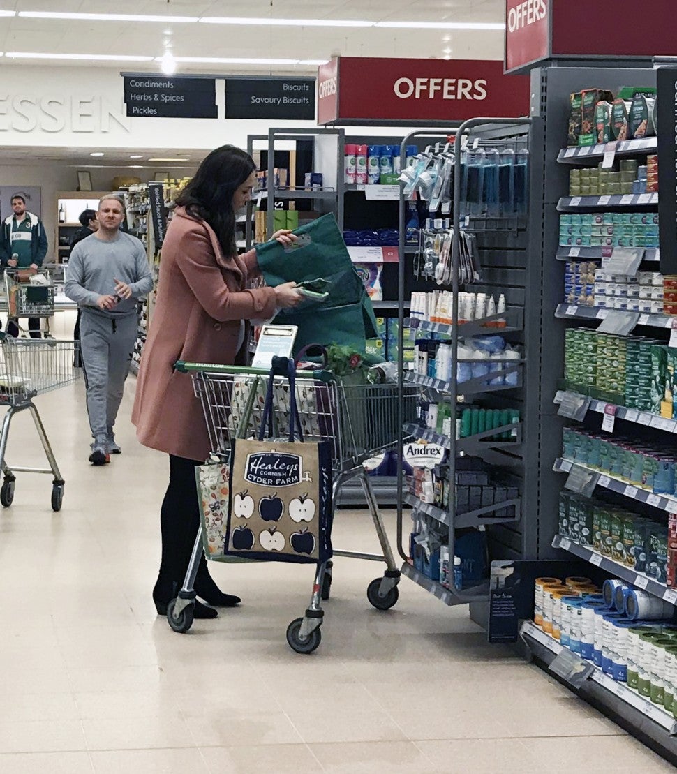 Kate Middleton Grocery Shopping