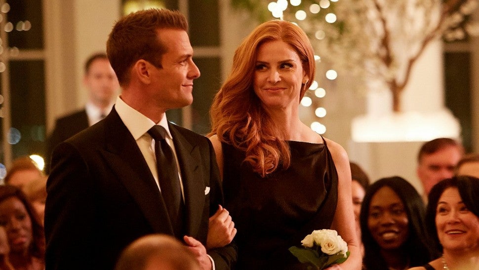 Meghan Markle And Patrick J Adams Suits Exits Have Left A Void Says Gabriel Macht Exclusive Entertainment Tonight
