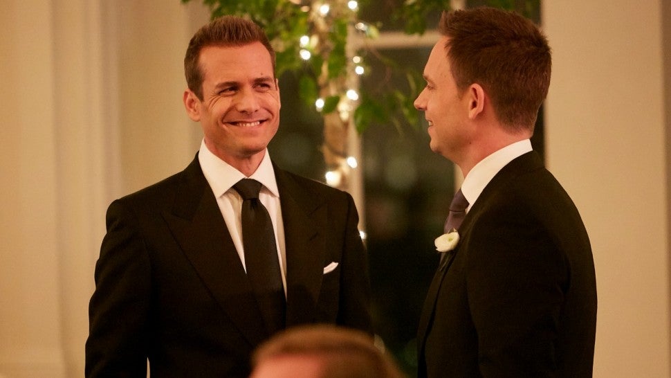 Meghan Markle And Patrick J Adams Suits Exits Have Left A Void Says Gabriel Macht Exclusive Entertainment Tonight