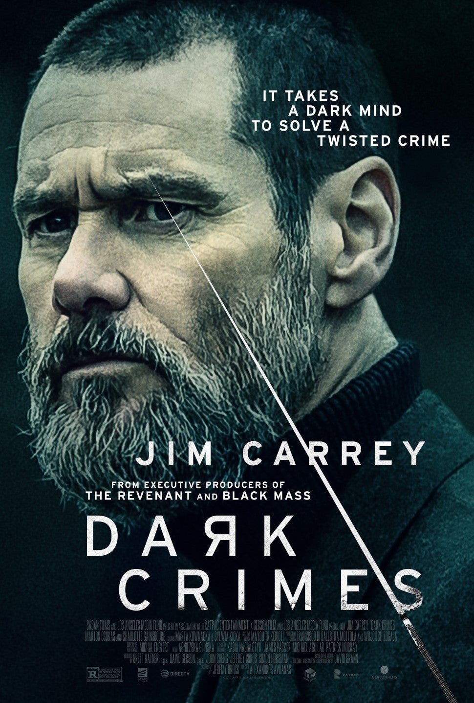 Dark Crimes Poster, Jim Carrey