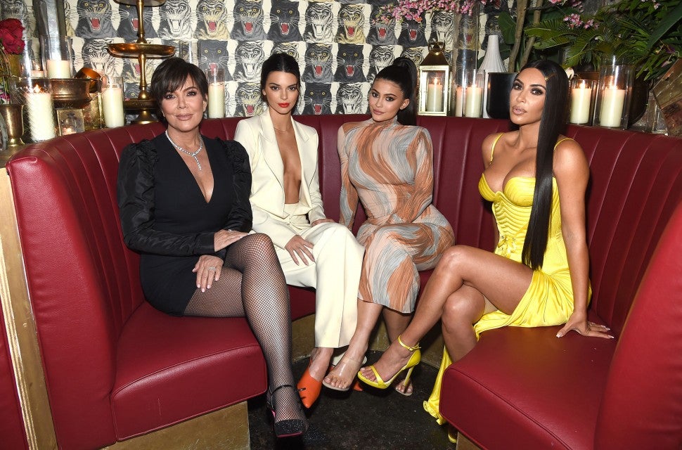 Kris Jenner, Kendall Jenner, Kylie Jenner and Kim Kardashian in NYC