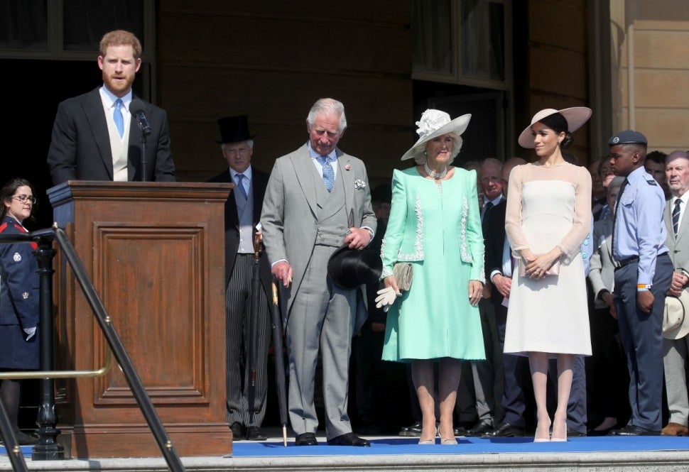 Prince Harry speech at Buckingham Palace