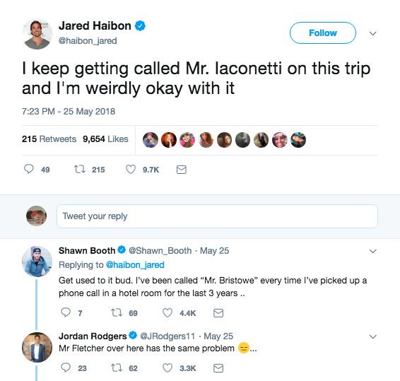 Jared Haibon's Twitter