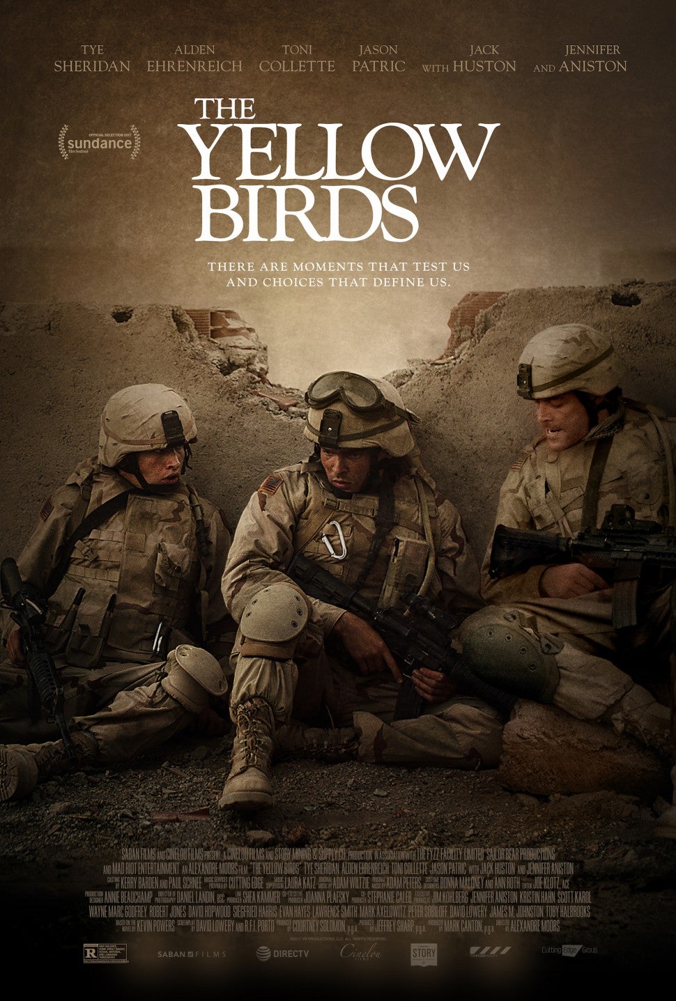 The Yellow Birds Poster