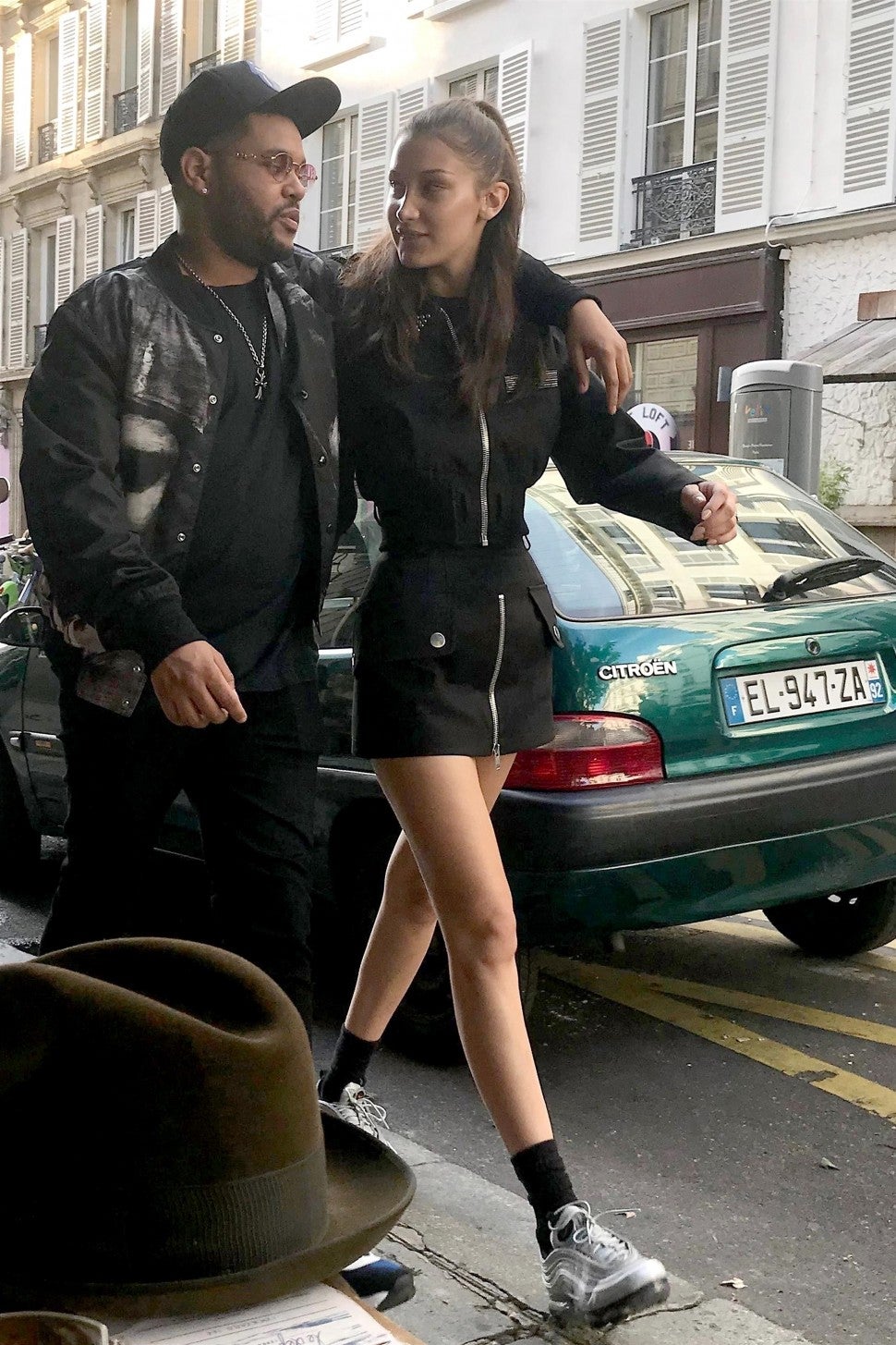 The Weeknd and Bella Hadid in France