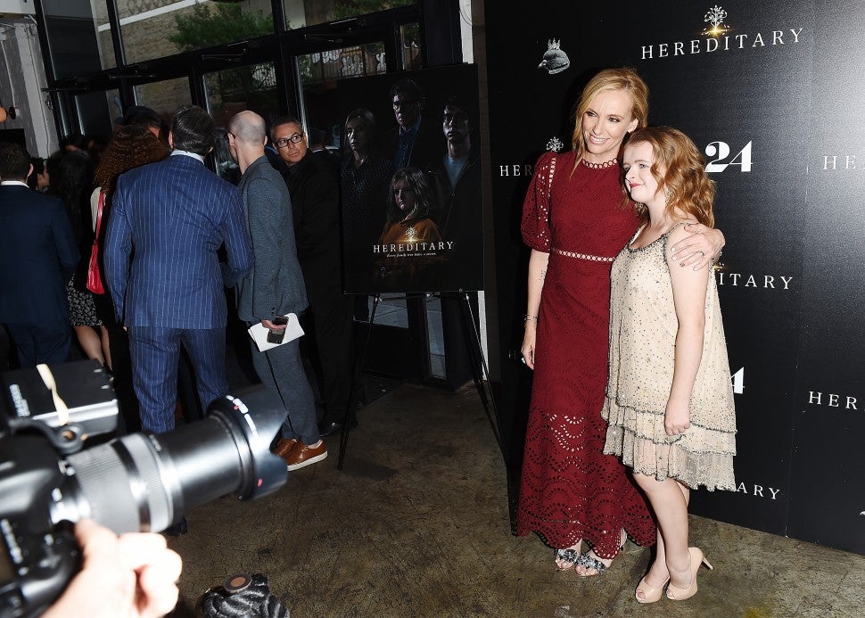 Toni Collette, Milly Shapiro, Hereditary Premiere