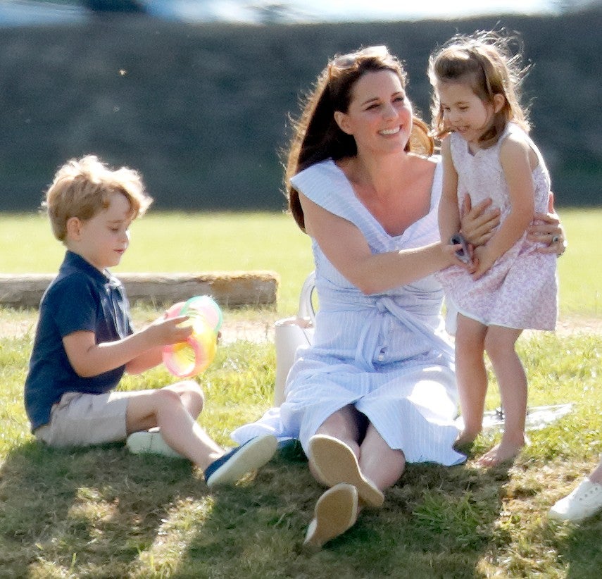 Princess Charlotte, Prince George, Kate Middleton