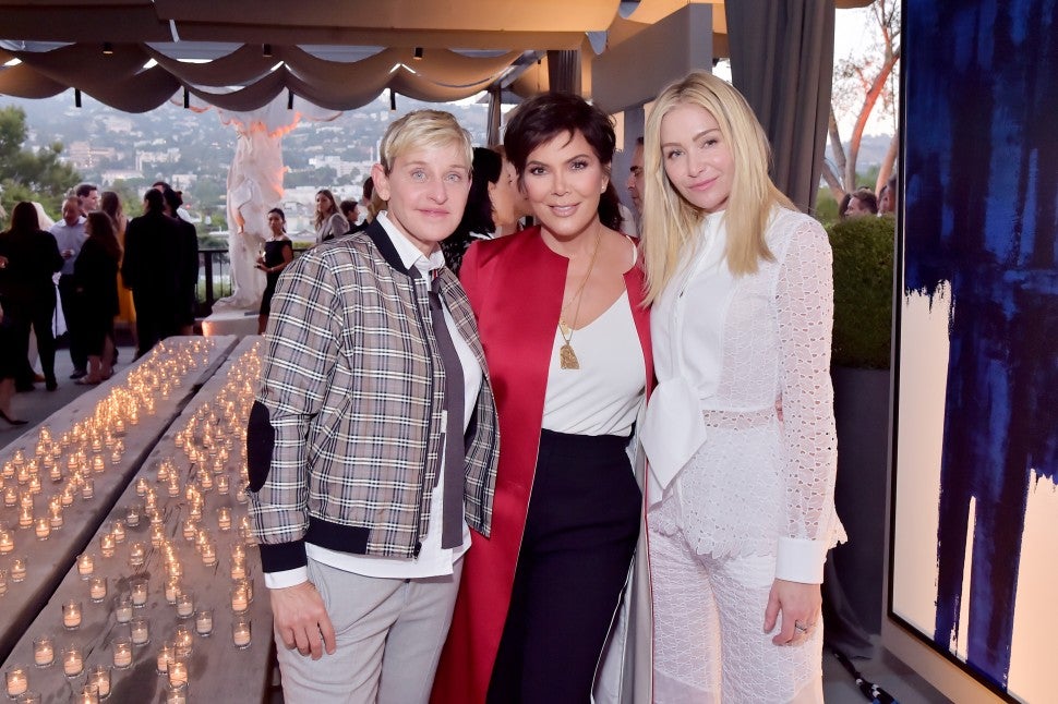 Ellen DeGeneres, Kris Jenner, Portia de Rossi