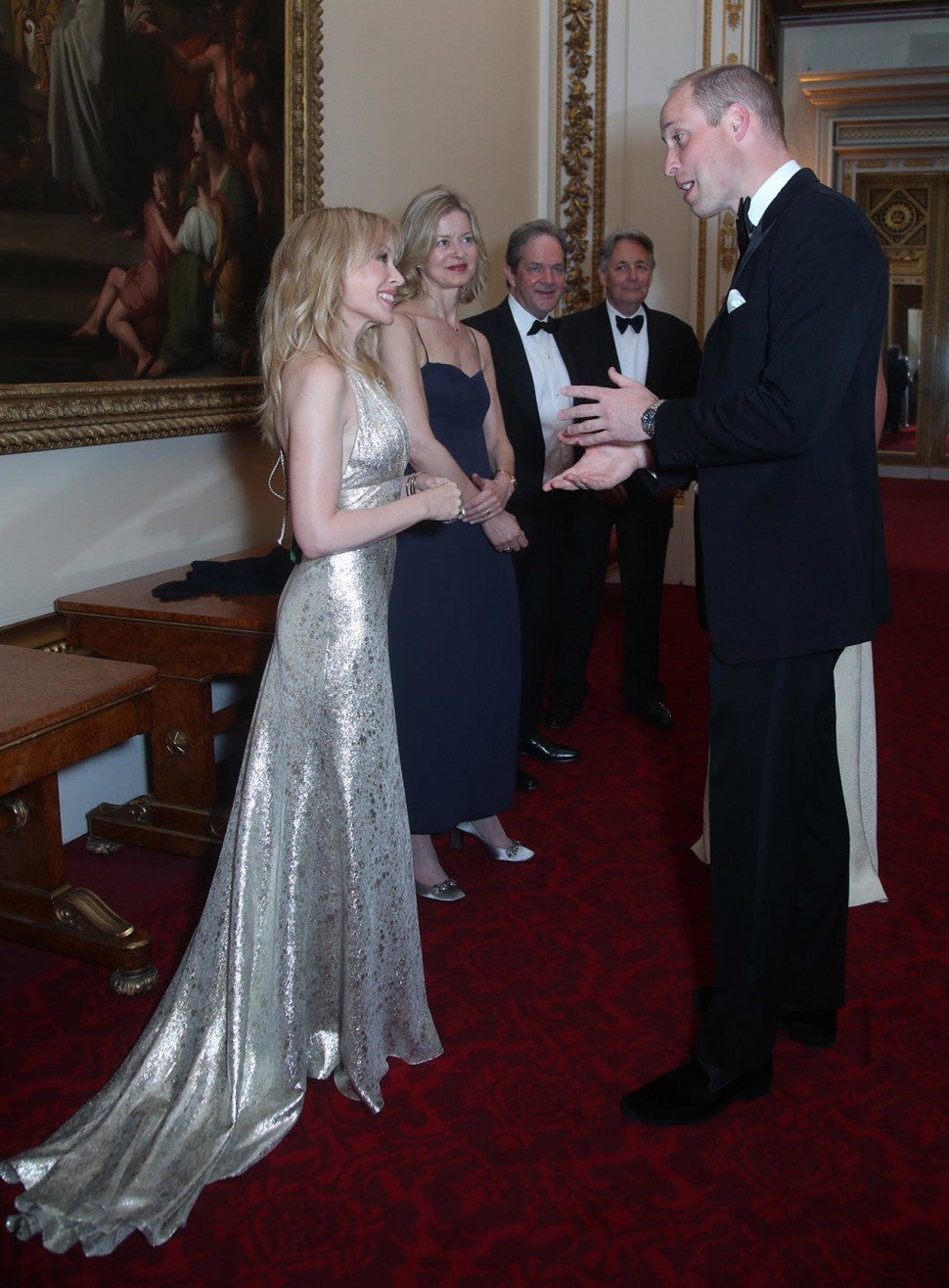 Kylie Minogue and Prince William