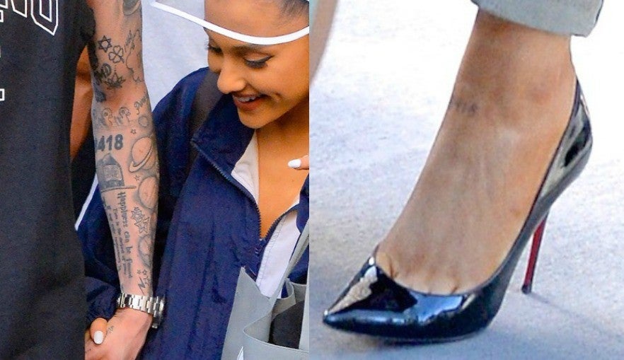 Ariana Grande Has A New Tattoo Dedicated To Pete Davidsons