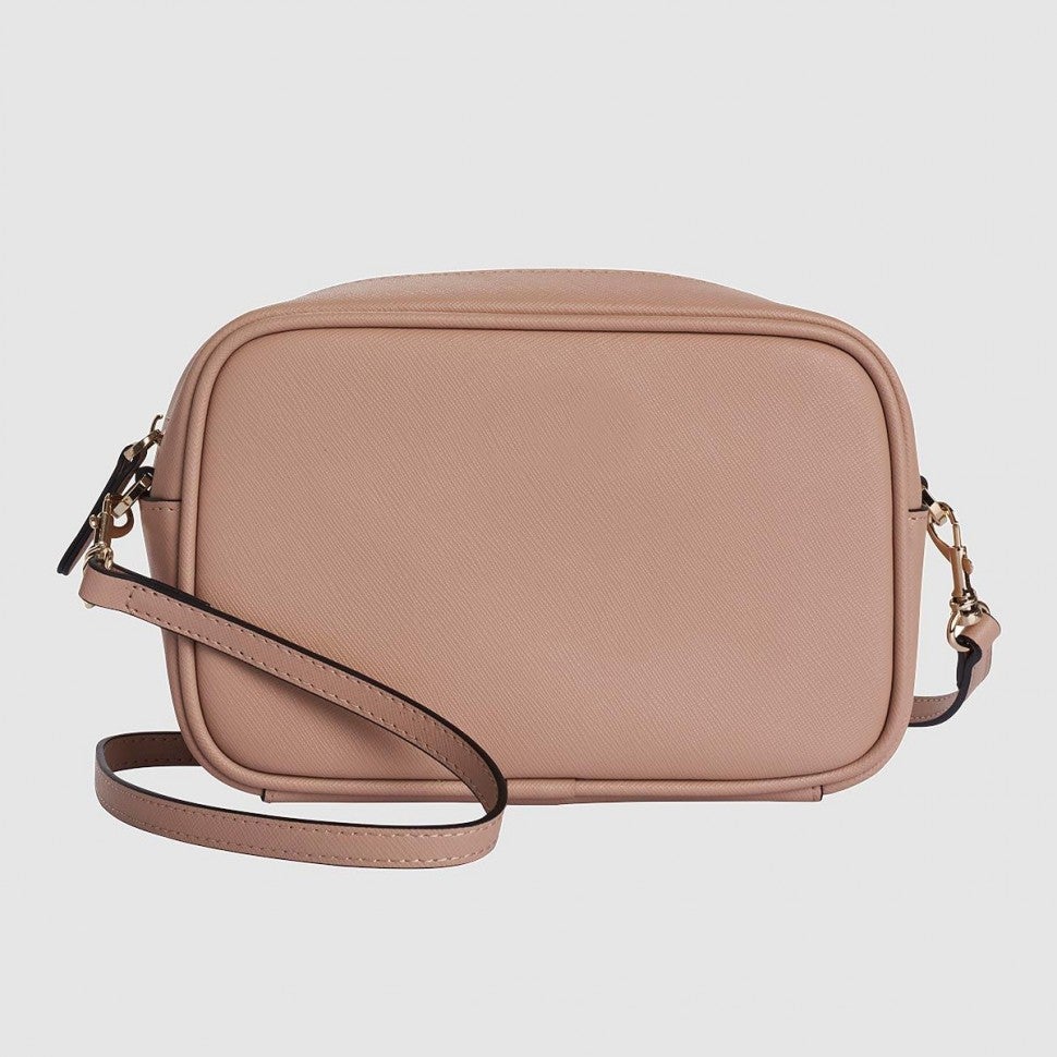 The Daily Edited taupe crossbody bag