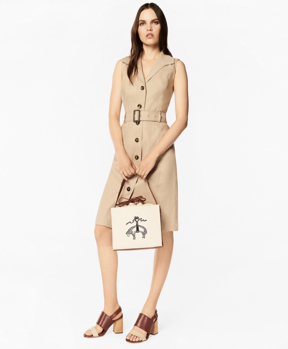Brooks Brothers trench dress