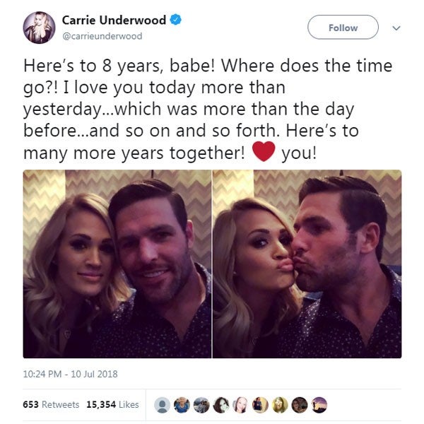 Carrie Underwood tweet