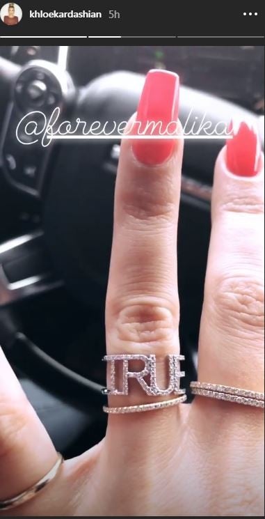 Khloe Kardashian True Ring