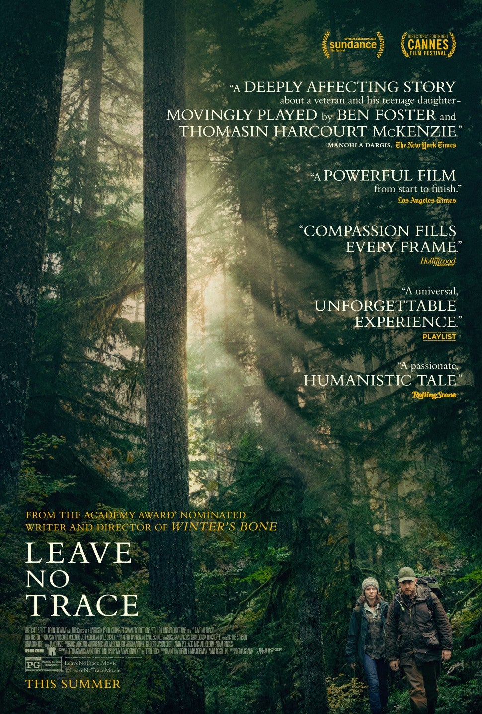 Leave No Trace, Ben Foster