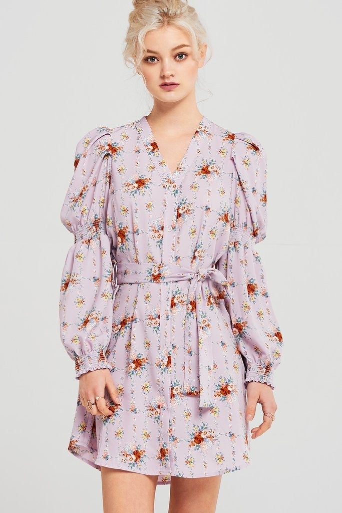 Storets lavender floral dress