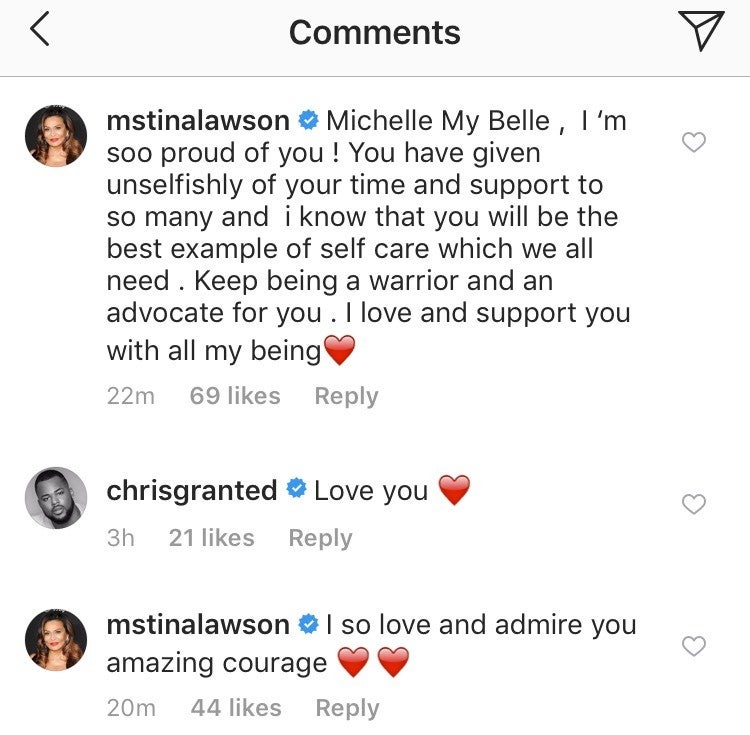 Tina Knowles Comments Michelle Williams