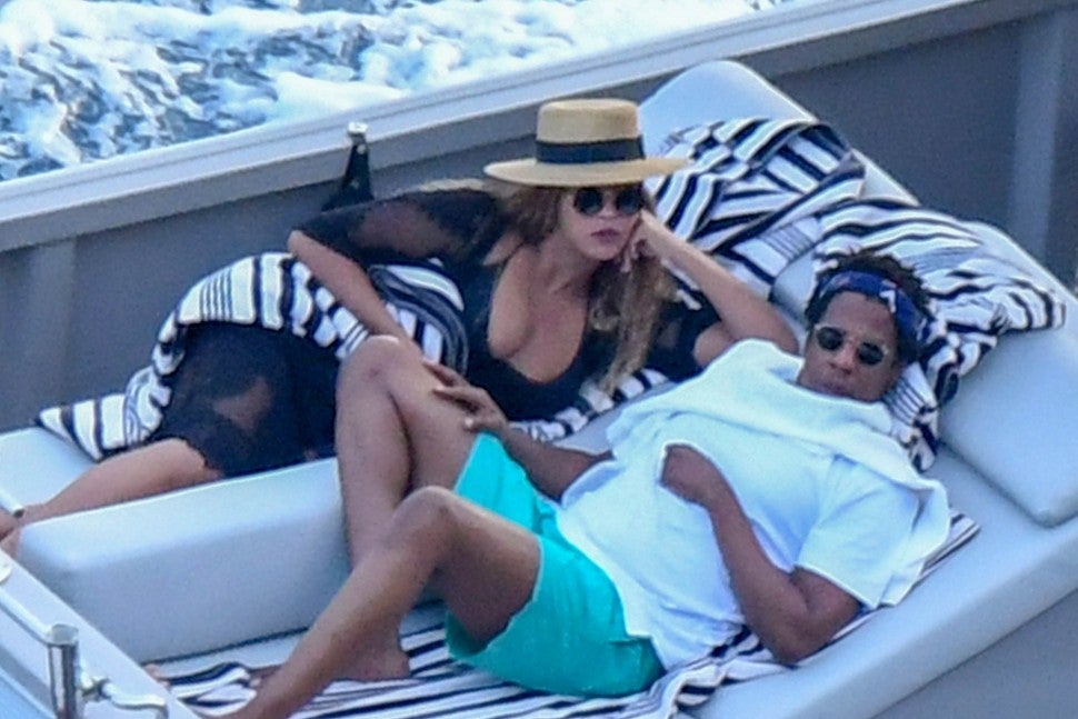Beyonce and Jay-Z Amalfi Coast