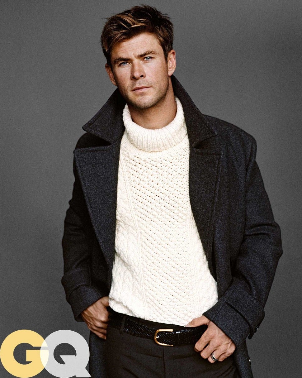 Chris Hemsworth in 'GQ'