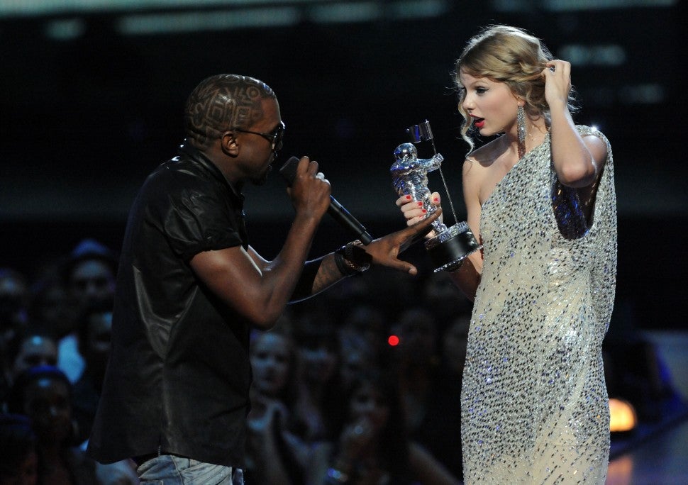 Kanye West, Taylor Swift, MTV VMAs 2009