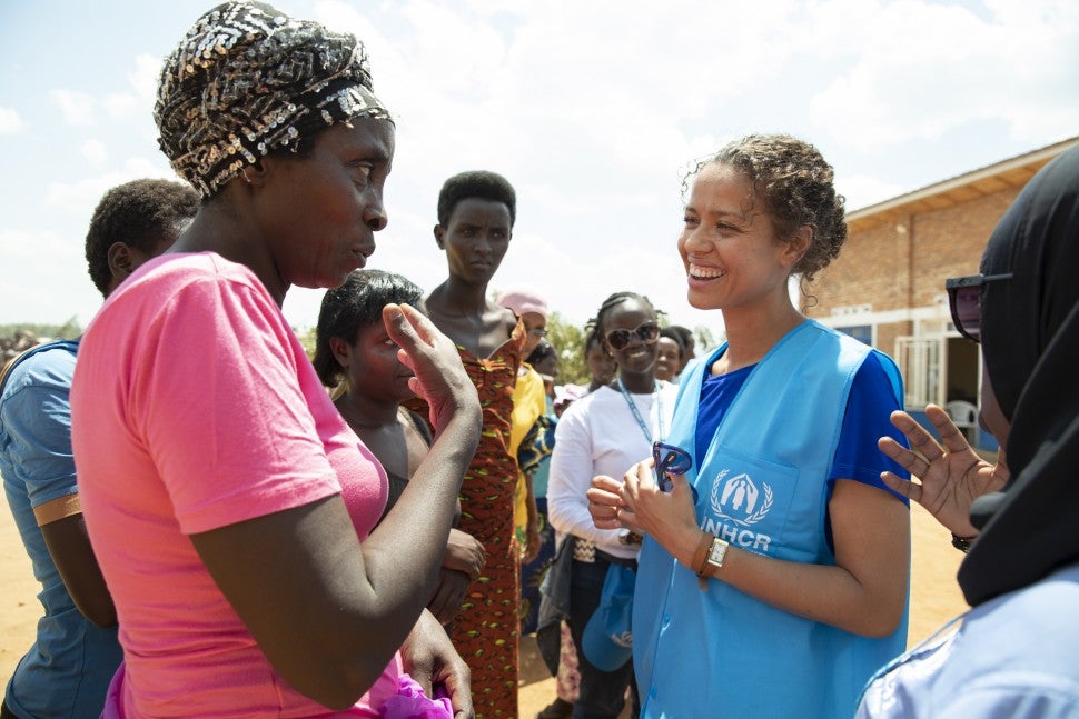  Gugu Mbatha-Raw, Rwanda UNHCR