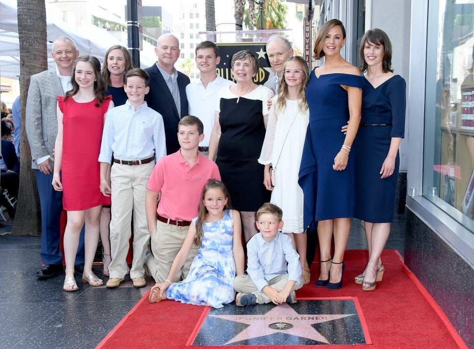 Jennifer Garner Family Walk of Fame