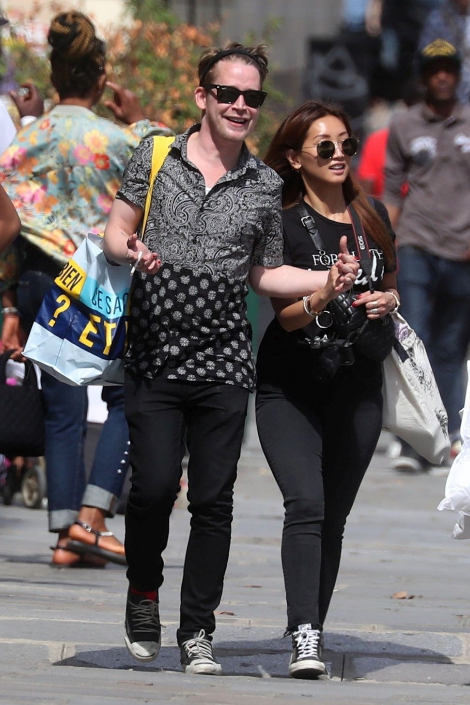 Macaulay Culkin and Brenda Song Hold Hands in Paris After ...