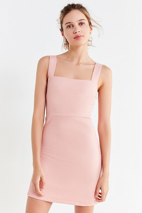 Urban Outfitters pink mini dress