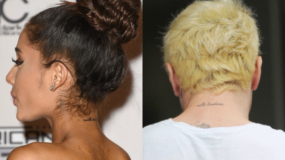 Pete Davidson Covered Another Ariana Grande Tattoo With the Word Cursed