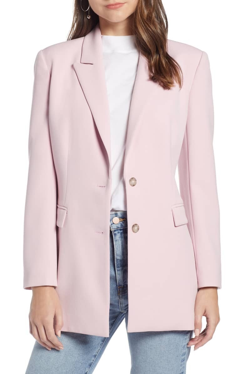 Something Navy pink blazer