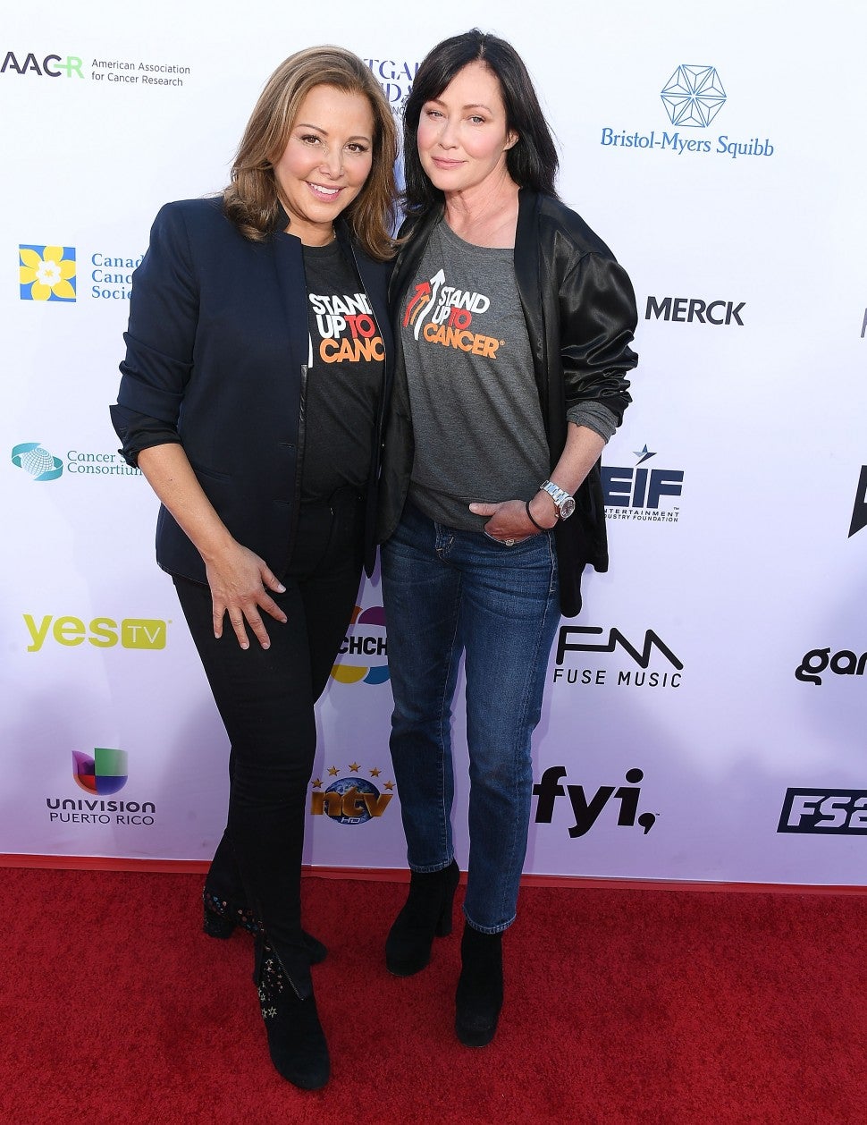 Shannen Doherty Stand Up To Cancer