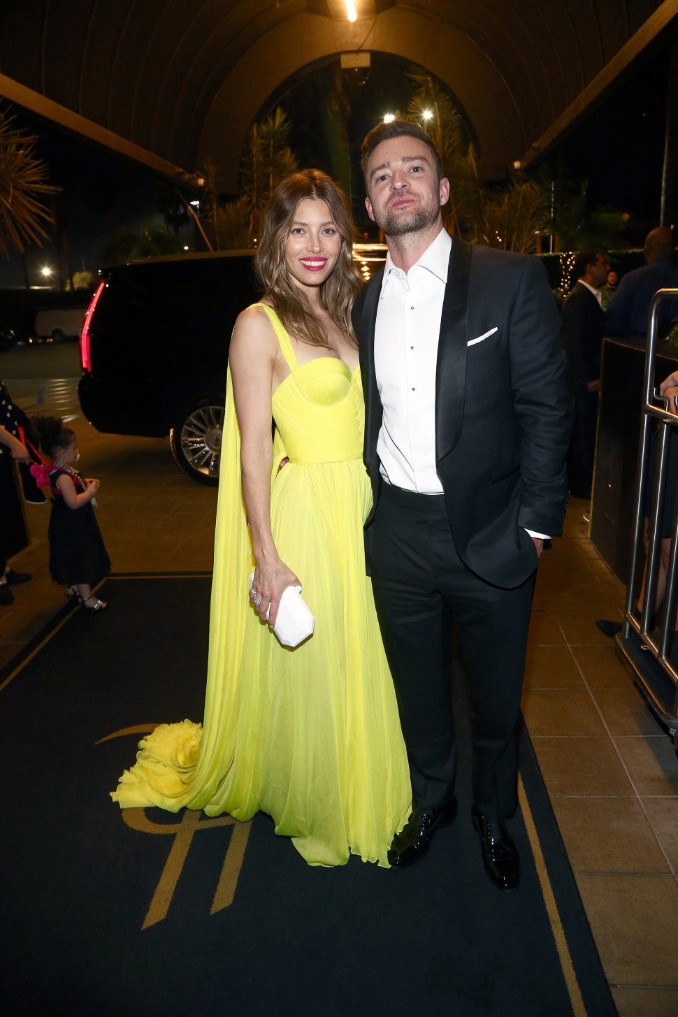 Jessica Biel and Justin Timberlake Emmys after party