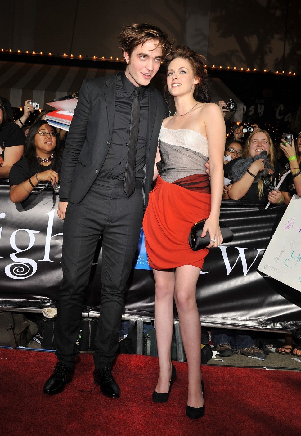 Robert Pattinson Kristen Stewart Twilight premiere